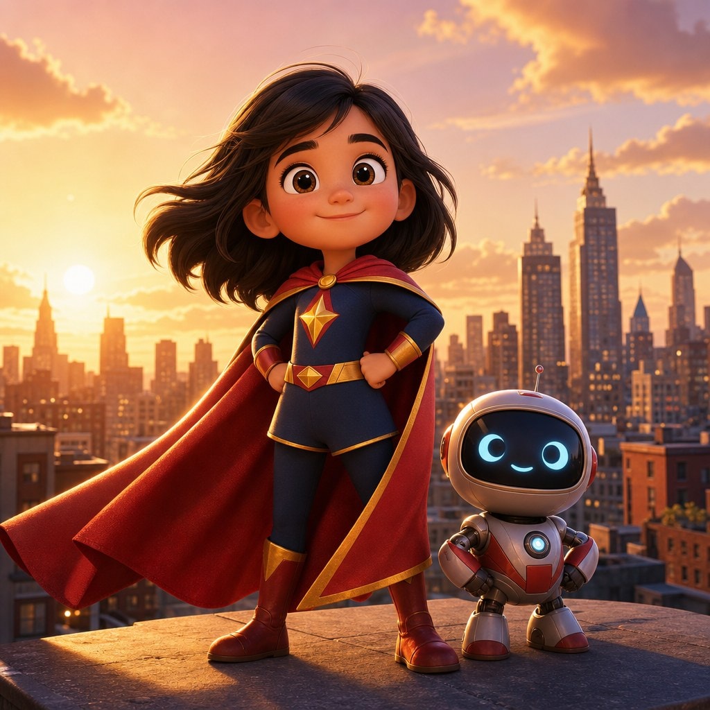 Portada de muestra: Sofía, la súper heroína
